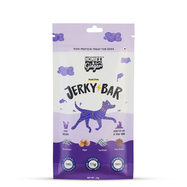 Homiee & Ginger Fish Recipe Jerky Bar 45 gm