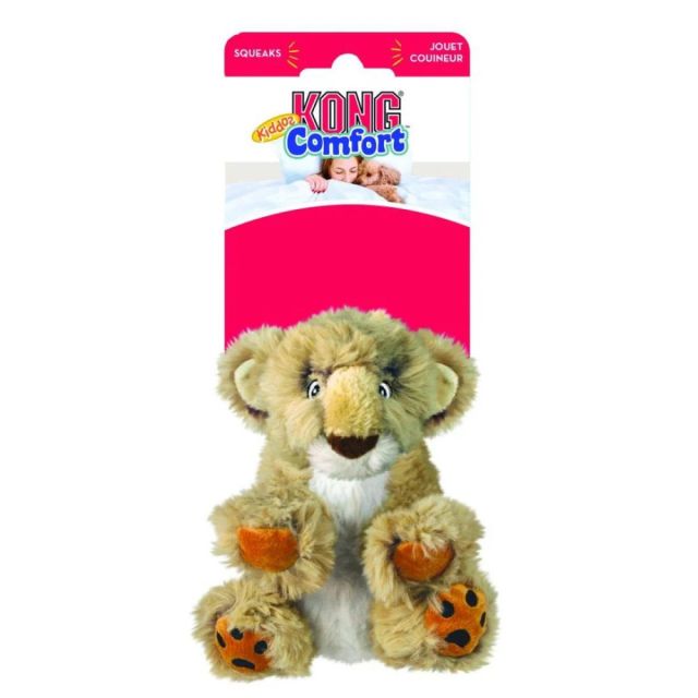 Kong Comfort Kiddos Lion Plush Dog Toy - Large