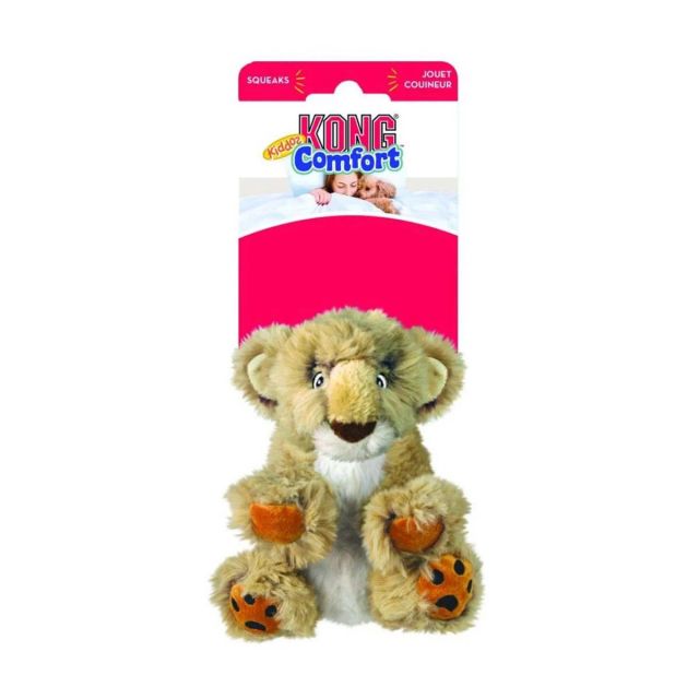 Kong Comfort Kiddos Lion Plush Dog Toy - Large