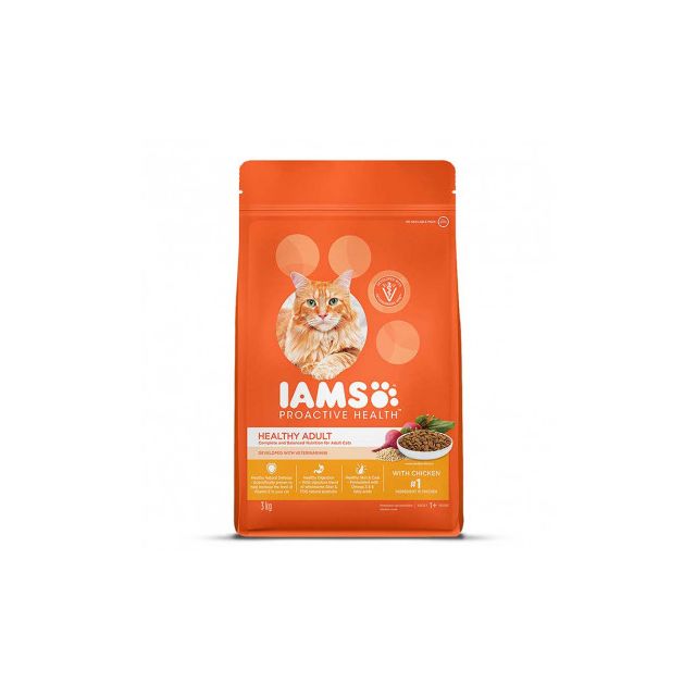 IAMS Proactive Health Healthy Adult (1+ Years) Chicken Premium Dry Cat Food - 400gm