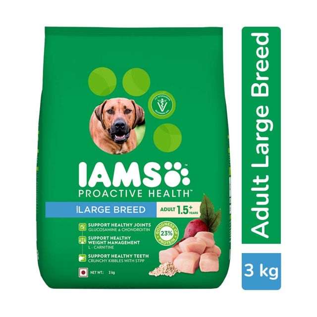 IAMS Proactive Health Adult Large Breed Dry Dog Food - 3 kg
