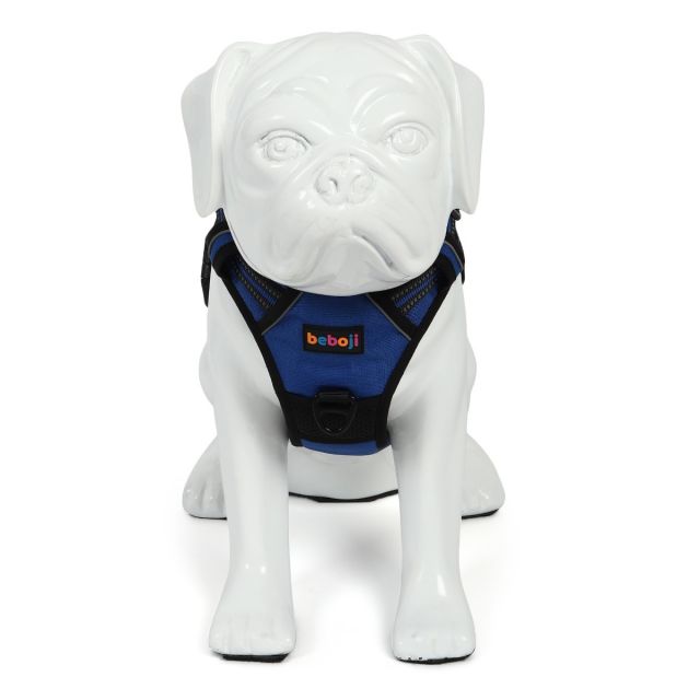 beboji Padded Adjustable Dog Harness with Reflective Tape & Ergonomic Grip Handle for Medium & Large Dog