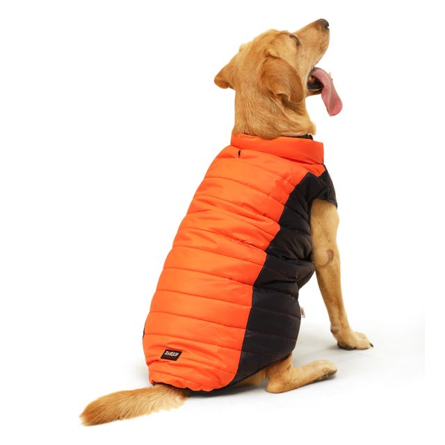 ZL Snowy &amp; Cozy Wintery Dog Jacket-M