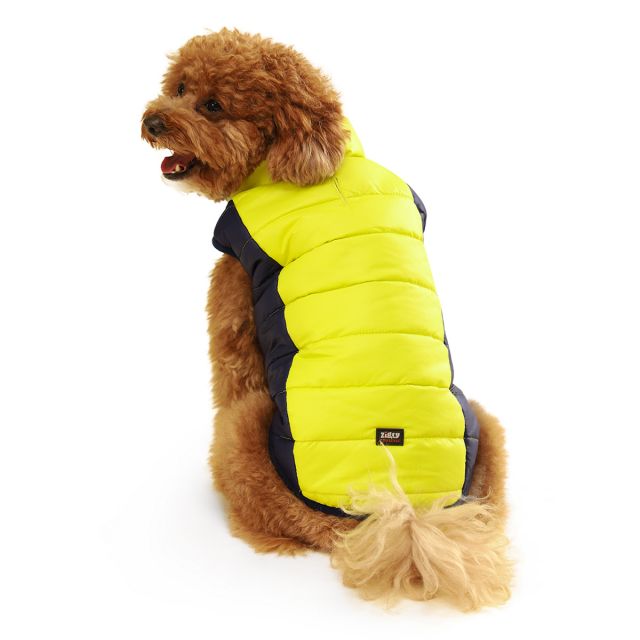 ZL Light &amp;amp; Shinny Wintery Dog Jacket-L