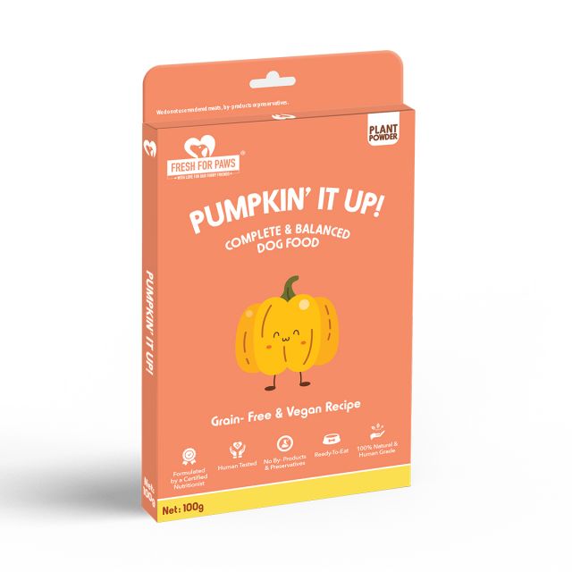 Fresh For Paws Pumpkin' It Up Wet Dog Food -300 gm