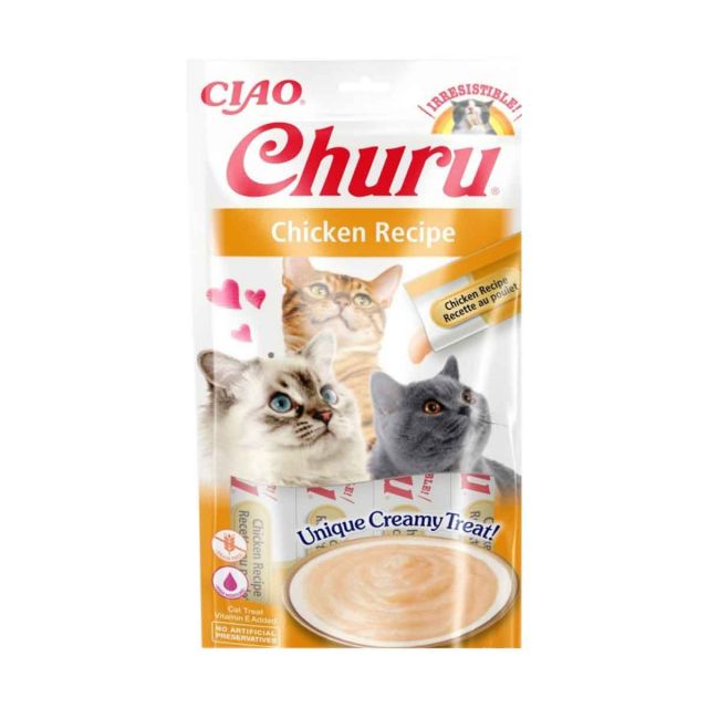 Inaba Churu Chicken Recipe Cat Treat - 56 gm