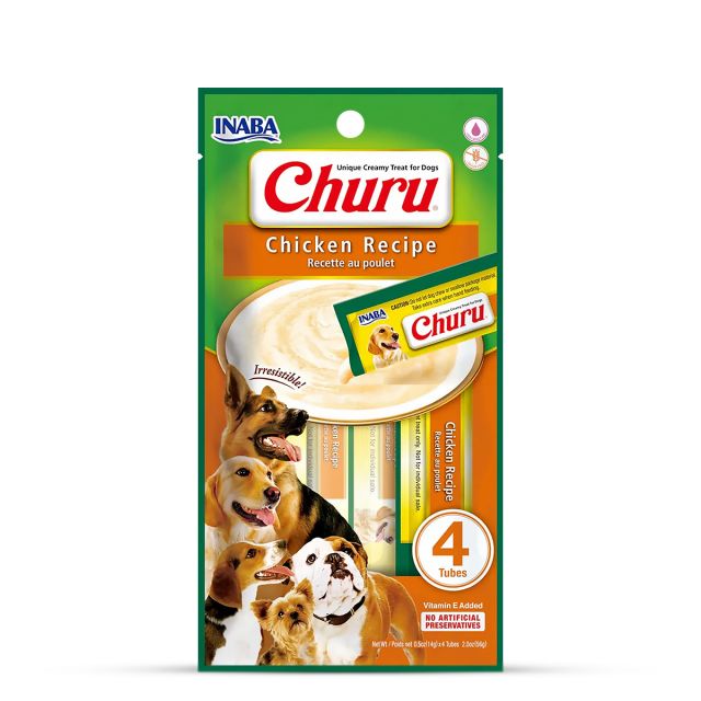 Inaba Churu Chicken Recipe Flavour Dog Treat 56 gm