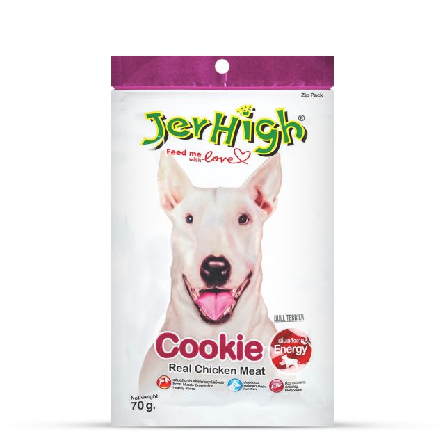 JerHigh Cookie Dog Meaty Treat - 70 gm