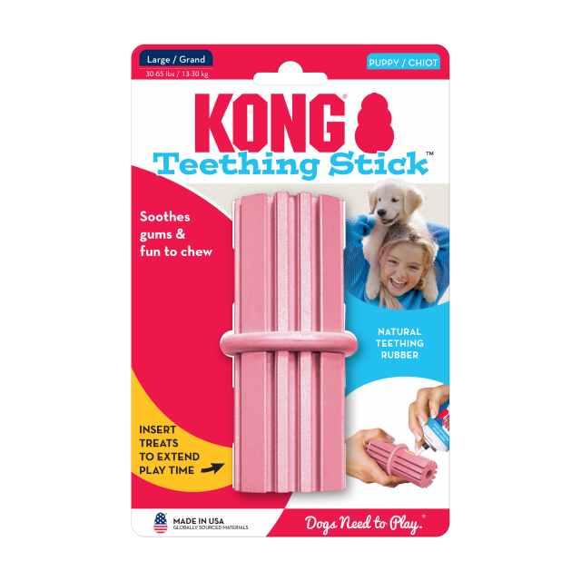 Kong Puppy Teething Stick Dog Toy-L