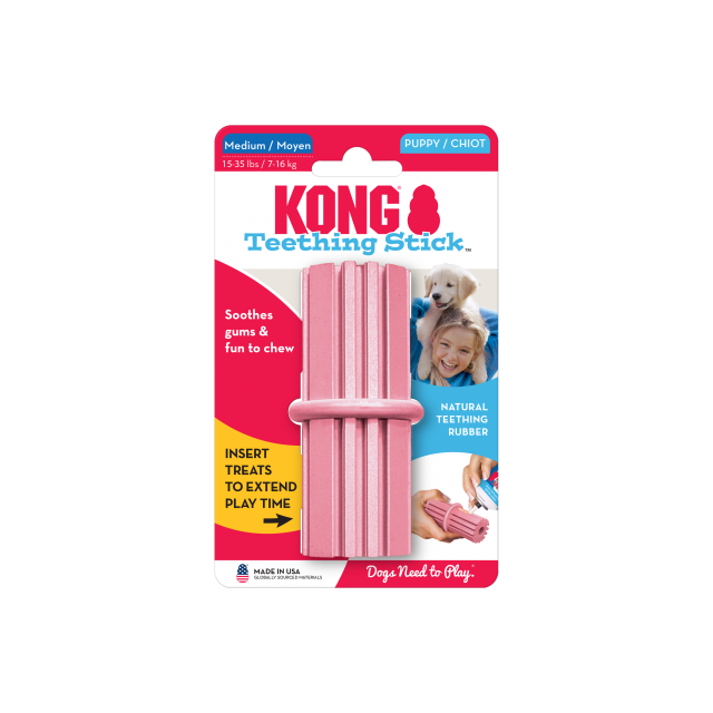 Kong Puppy Teething Stick Dog Toy-S