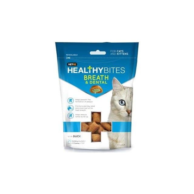 Mark & Chappell Healthy Bites Breath and Dental for Cats - 65 gm