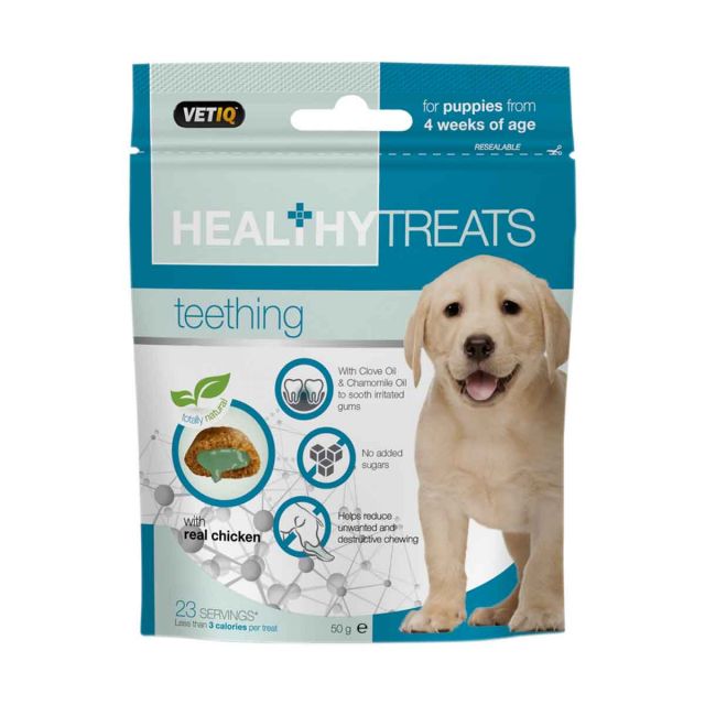 Mark & Chappell Healthy Treats Teething For Puppies - 50 gm