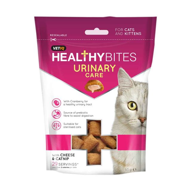 Mark & Chappell Healthy Bites Urinary Care for Cats - 65 gm
