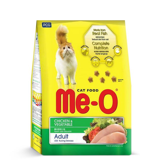 Me-O Chicken & Veg Adult Dry Cat Food - 7 kg