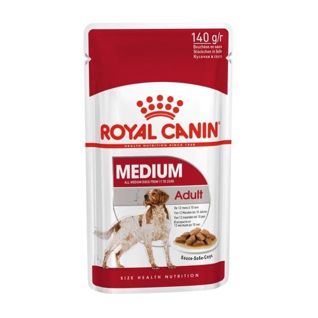 Royal Canin Medium Adult Wet Dog Food 140 Gm