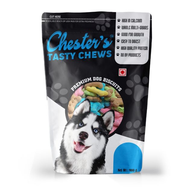 Chester Assorted Mix Dog Biscuit - 900 gm