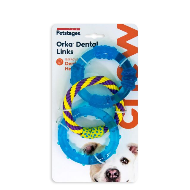 Nina Ottoson Orka Dental Links Dog Chew Toy