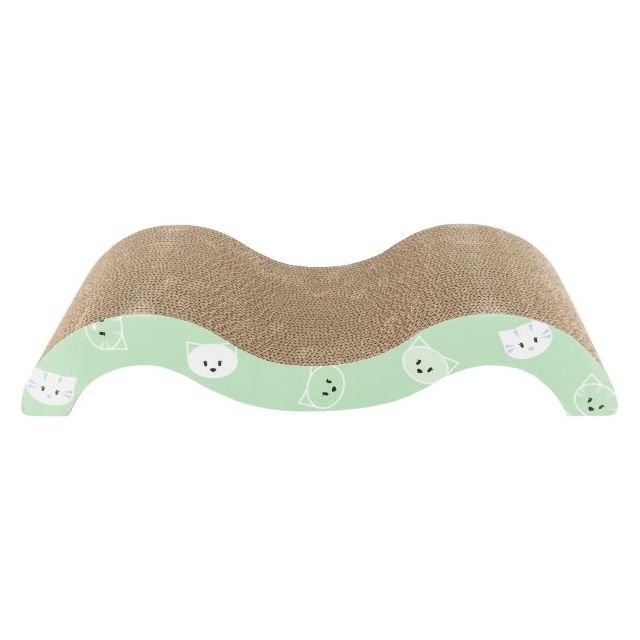 Trixie Mimi Scratching Wave (Lxbxh- 48 × 16 × 22) Cm - Wine Red