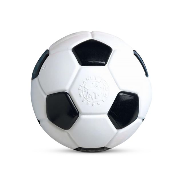 Outward Hound Orbee-Tuff Soccer Ball, White - 5 Inch Diameter