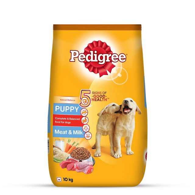 Pedigree Meat & Milk Puppy Dry Food - 10 kg