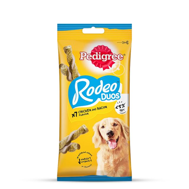 Pedigree Rodeo Duos Chicken & Bacon Adult Dog Treat