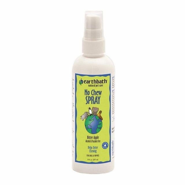 Earthbath No Chew Spray Green Apple Bitter Taste Puppy/Dog Training Spray - 237 ml