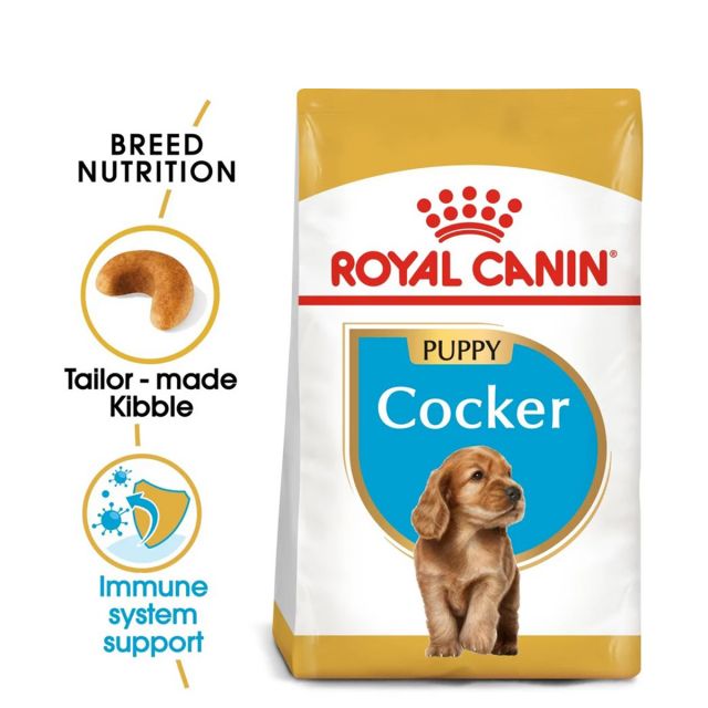 Royal Canin Cocker Puppy Dry Food - 3 kg