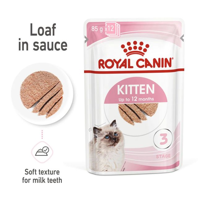 Royal Canin Instinctive Loaf Kitten Wet Cat Food - 85 gm