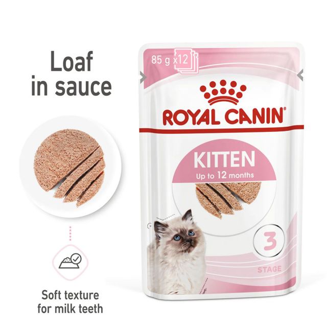 Royal Canin Instinctive Loaf Kitten Wet Cat Food - 85 gm