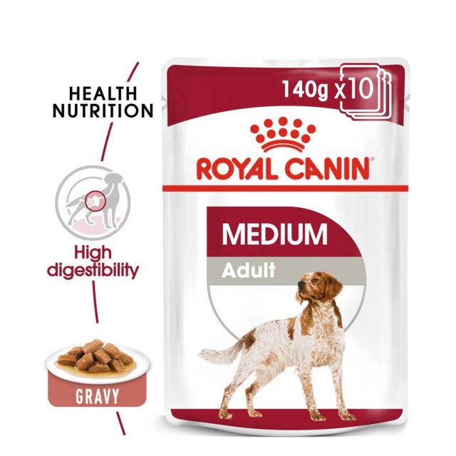 Royal Canin Medium Adult Wet Dog Food 140 Gm