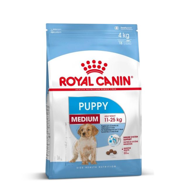 Royal Canin Medium Puppy Dry Food - 4 kg