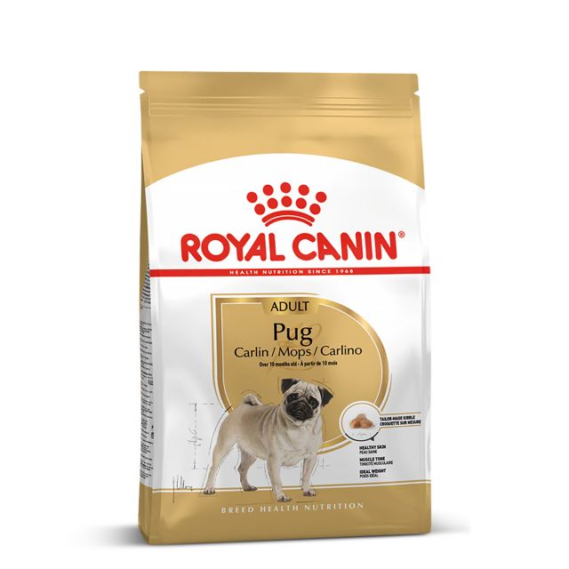 Royal Canin Pug Adult Dry Dog Food - 500 gm