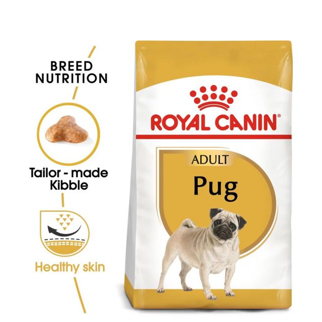 Royal Canin Pug Adult Dry Dog Food - 500 gm