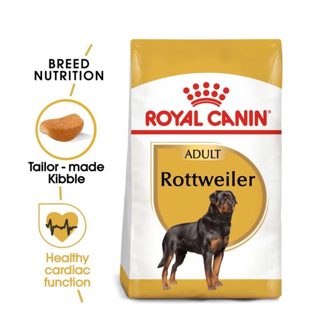 Royal Canin Rottweiler Adult Dry Dog Food - 12 kg
