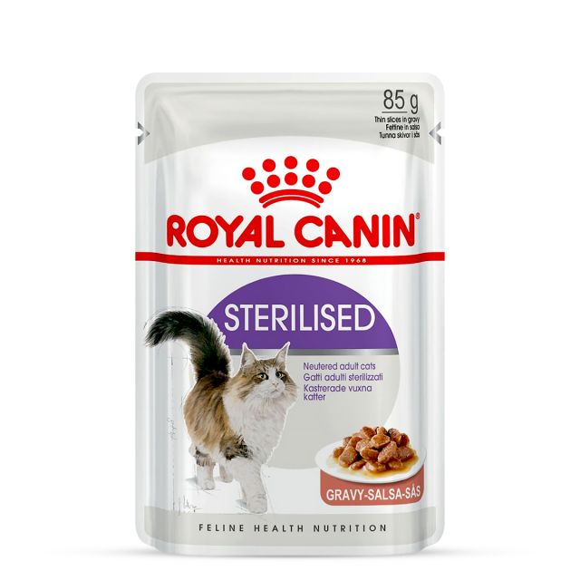 Royal Canin Sterilised Adult Wet Cat Food - 85 gm