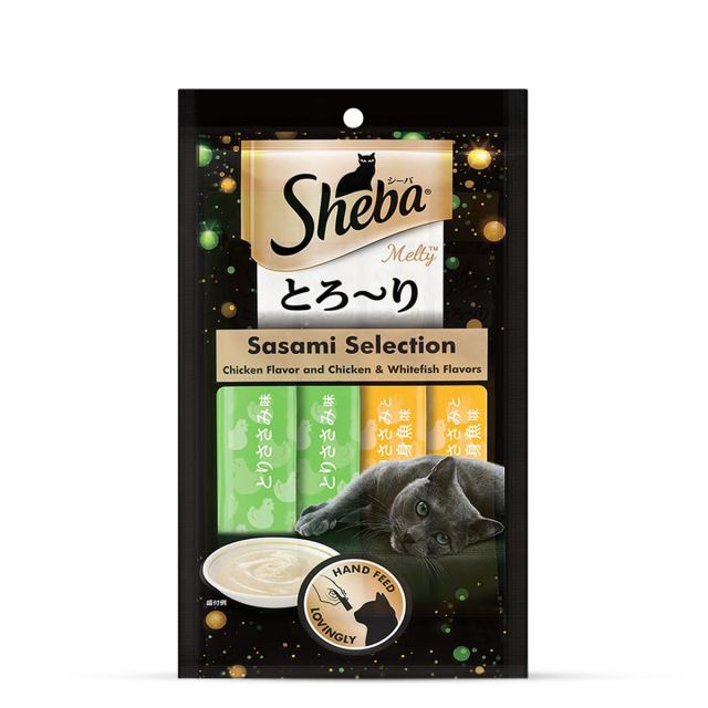 Sheba Melty Sasami Chicken Flavour Cat Meaty Treat - 48 gm