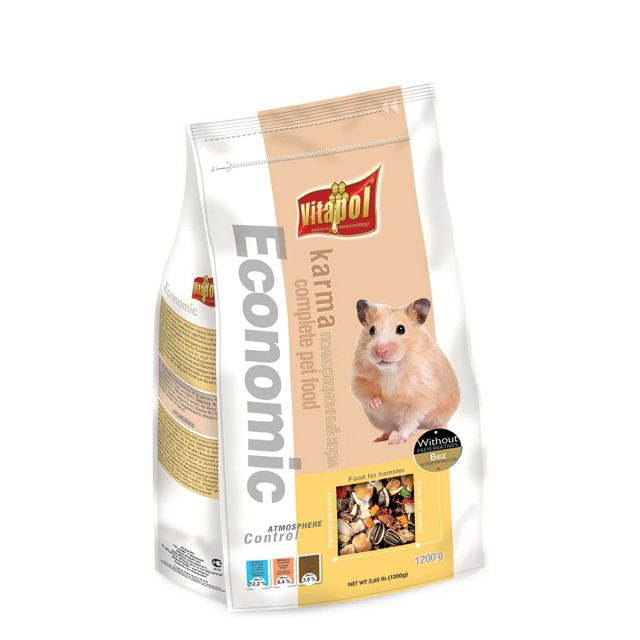 Vitapol Economic Small Animal Food For Hamster 1.2-kg