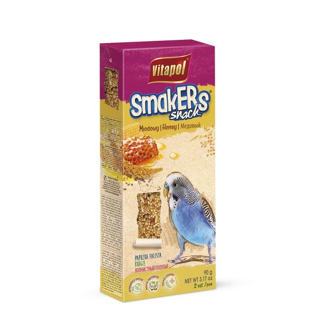 Vitapol Honey Smakers For Budgie 90-gm
