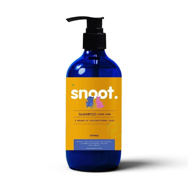 SNOOT Shampoo for Dogs and Cats (Long Hair Pets) - Spring - 300 ml