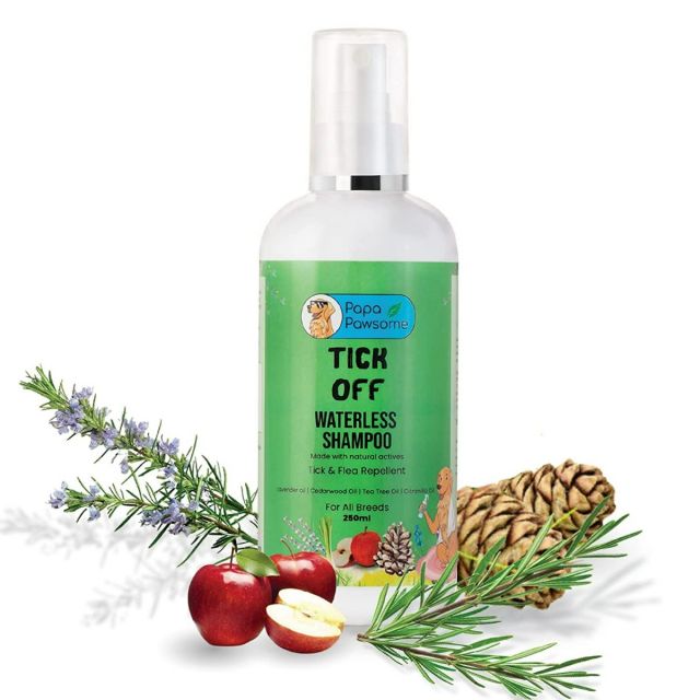 Papa Pawsome Tick Off Waterless Shampoo - 250ml