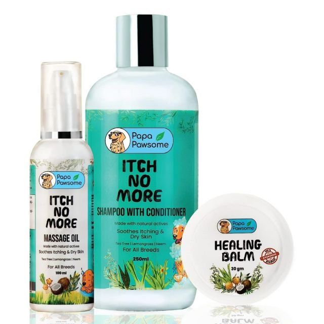 Papa Pawsome Itch No More Combo Kit