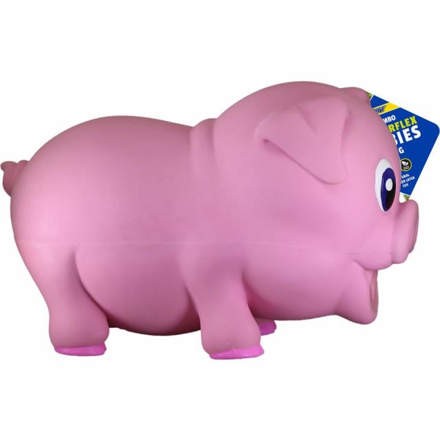 Petsport Naturflex Baby Pig Squeaker Dog Toy - Large 