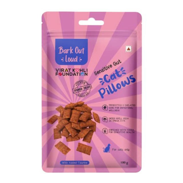 Bark Out Loud by Vivaldis Cat Pillows for Sensitive Gut Cat - 100 gm