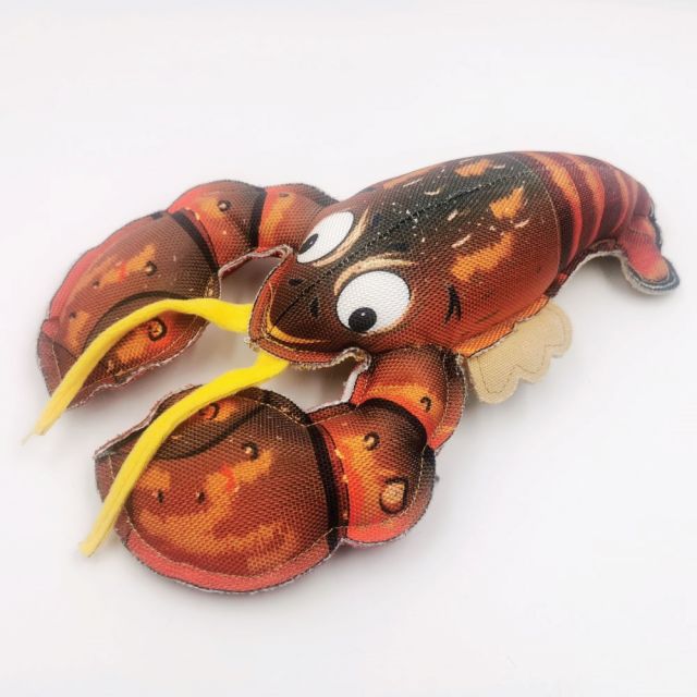 Nutrapet The Meaty Lobster Dog Toy