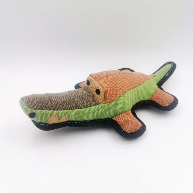 Nutrapet The Nile Crocodile Dog Toy