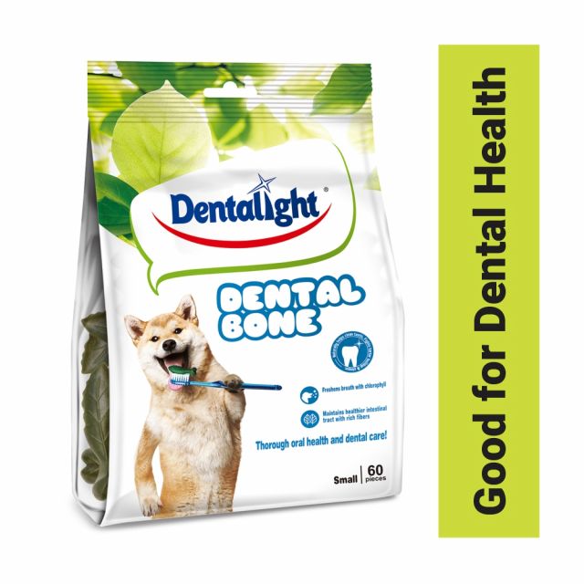 Gnawlers Dentalight Dental Bone 60 in 1 Dog Treat Small - 540 gm