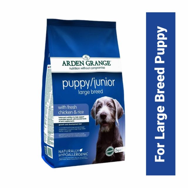 Arden Grange Large Breed Puppy/ Junior Fresh Chicken & Rice Dry Food