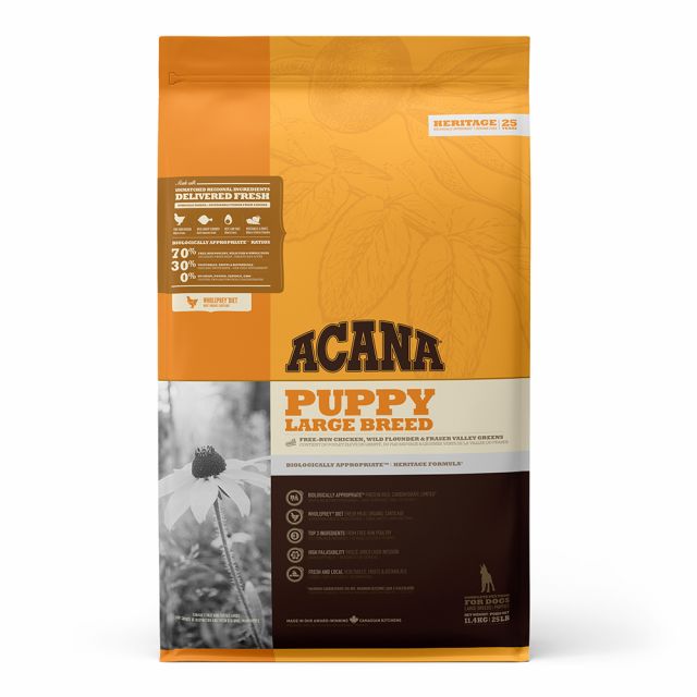 Acana Puppy Large Breed Dry Food - 17 Kg