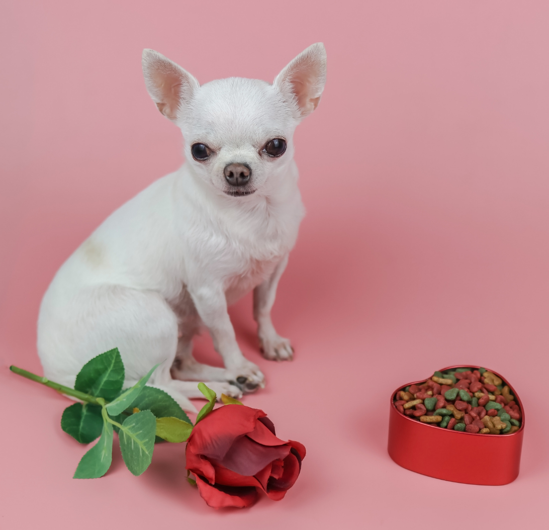 Dog treats for Valentines Day gift