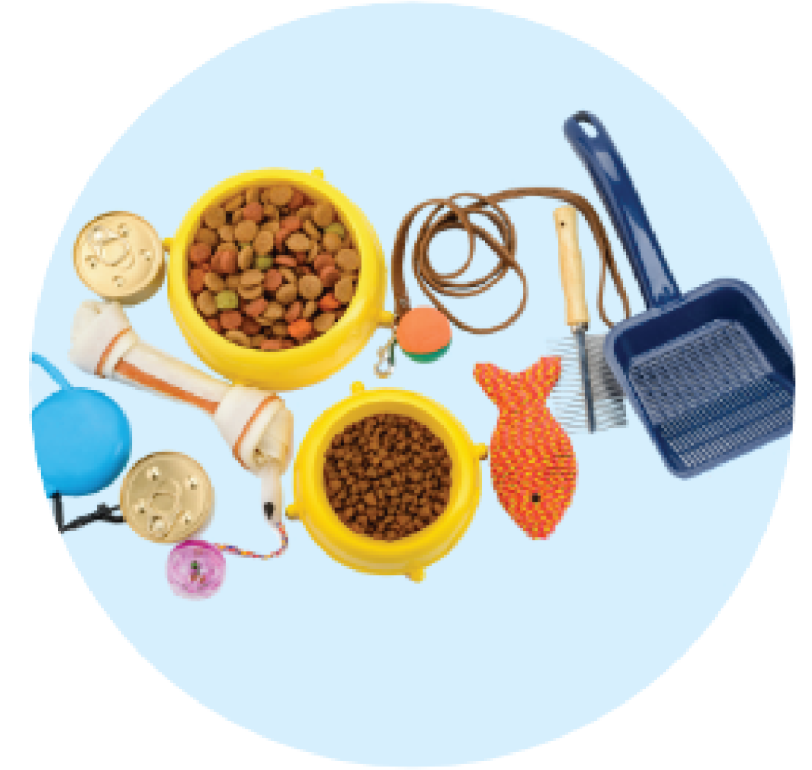 A wide variety of tested pet products